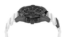 Laden Sie das Bild in den Galerie-Viewer, Philipp Plein Herren Uhr Analog Quarz HIGH-CONIC PWBHA0426 Silikon