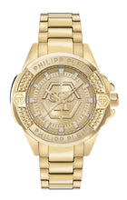Laden Sie das Bild in den Galerie-Viewer, Philipp Plein Herren Uhr Analog Quarz HIGH-CONIC PWBHA0726 Edelstahl