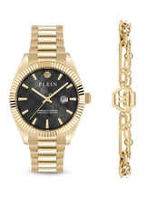 Laden Sie das Bild in den Galerie-Viewer, Philipp Plein Herren Uhr Analog Quarz DATE SUPERLATIVE PWDHA0426 Edelstahl