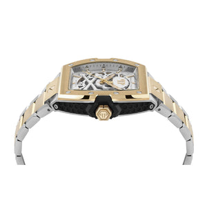 Philipp Plein Herren Uhr Automatik THE $KELETON 2.0 PWJFA0525 Edelstahl