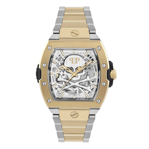 Philipp Plein Herren Uhr Automatik THE $KELETON 2.0 PWJFA0525 Edelstahl