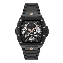 Laden Sie das Bild in den Galerie-Viewer, Philipp Plein Herren Uhr Automatik THE $KELETON 2.0 PWJFA0725 Edelstahl