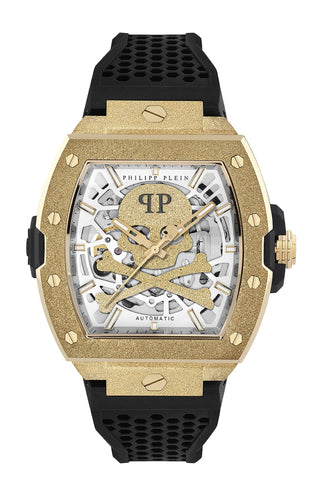 Philipp Plein Herren Uhr Automatik THE $KELETON FROSTED PWJFA1025 Silikon