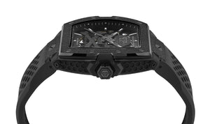 Philipp Plein Herren Uhr Automatik THE $KELETON FROSTED PWJFA1125 Silikon