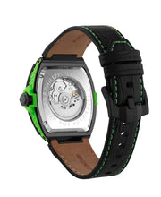 Laden Sie das Bild in den Galerie-Viewer, Philipp Plein Herren Uhr Automatik THE $KELETON 2.0 PWJFA1426 Leder