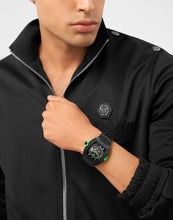 Laden Sie das Bild in den Galerie-Viewer, Philipp Plein Herren Uhr Automatik THE $KELETON 2.0 PWJFA1426 Leder