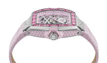 Laden Sie das Bild in den Galerie-Viewer, Philipp Plein Damen Uhr Automatik THE SKELETON BAGUETTES PWJHA0126 Leder