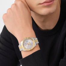 Laden Sie das Bild in den Galerie-Viewer, Philipp Plein Herren Uhr Analog Quarz DATE SUPERLATIVE GENT PWMFA0425 Edelstahl