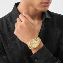 Laden Sie das Bild in den Galerie-Viewer, Philipp Plein Herren Uhr Analog Quarz DATE SUPERLATIVE GENT PWMFA0525 Edelstahl