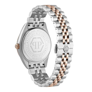 Philipp Plein Herren Uhr Analog Quarz DATE SUPERLATIVE GENT PWMFA0625 Edelstahl