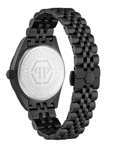 Philipp Plein Herren Uhr Analog Quarz DATE SUPERLATIVE PWMFA1125 Edelstahl