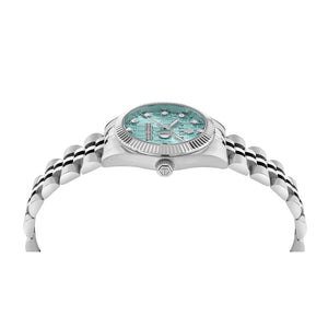 Philipp Plein Damen Uhr Analog Quarz DATE SUPERLATIVE PWNFA0225 Edelstahl