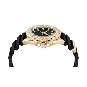 Philipp Plein Damen Uhr Analog Quarz PLEIN MAJESTY PWOFA0225 Silikon