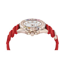Laden Sie das Bild in den Galerie-Viewer, Philipp Plein Damen Uhr Analog Quarz PLEIN MAJESTY PWOFA0325 Silikon