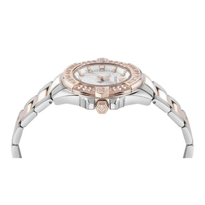 Philipp Plein Damen Uhr Analog Quarz PLEIN MAJESTY PWOFA0525 Edelstahl