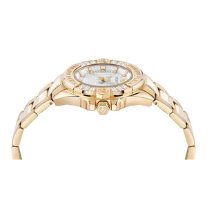 Philipp Plein Damen Uhr Analog Quarz PLEIN MAJESTY PWOFA0725 Edelstahl