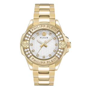 Philipp Plein Damen Uhr Analog Quarz PLEIN MAJESTY PWOFA0725 Edelstahl