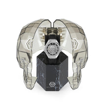 Laden Sie das Bild in den Galerie-Viewer, Philipp Plein Herren Uhr Automatik PLEIN $KELETON ROYAL PWPFA0124 Silikon