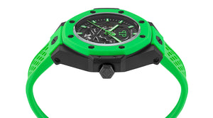 Philipp Plein Herren Uhr Automatik PLEIN $KELETON ROYAL PWPFA0624 Silikon