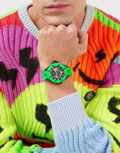 Laden Sie das Bild in den Galerie-Viewer, Philipp Plein Herren Uhr Automatik PLEIN $KELETON ROYAL PWPFA0624 Silikon
