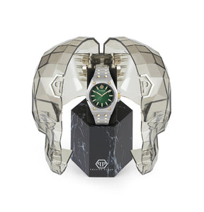 Philipp Plein Herren Uhr Analog Quarz PLEIN EXTREME GENT PWPMA0224 Edelstahl