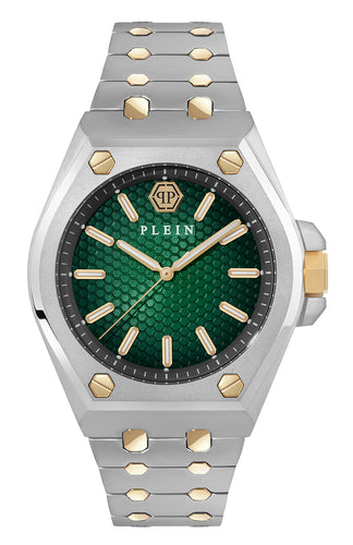 Philipp Plein Herren Uhr Analog Quarz PLEIN EXTREME GENT PWPMA0224 Edelstahl