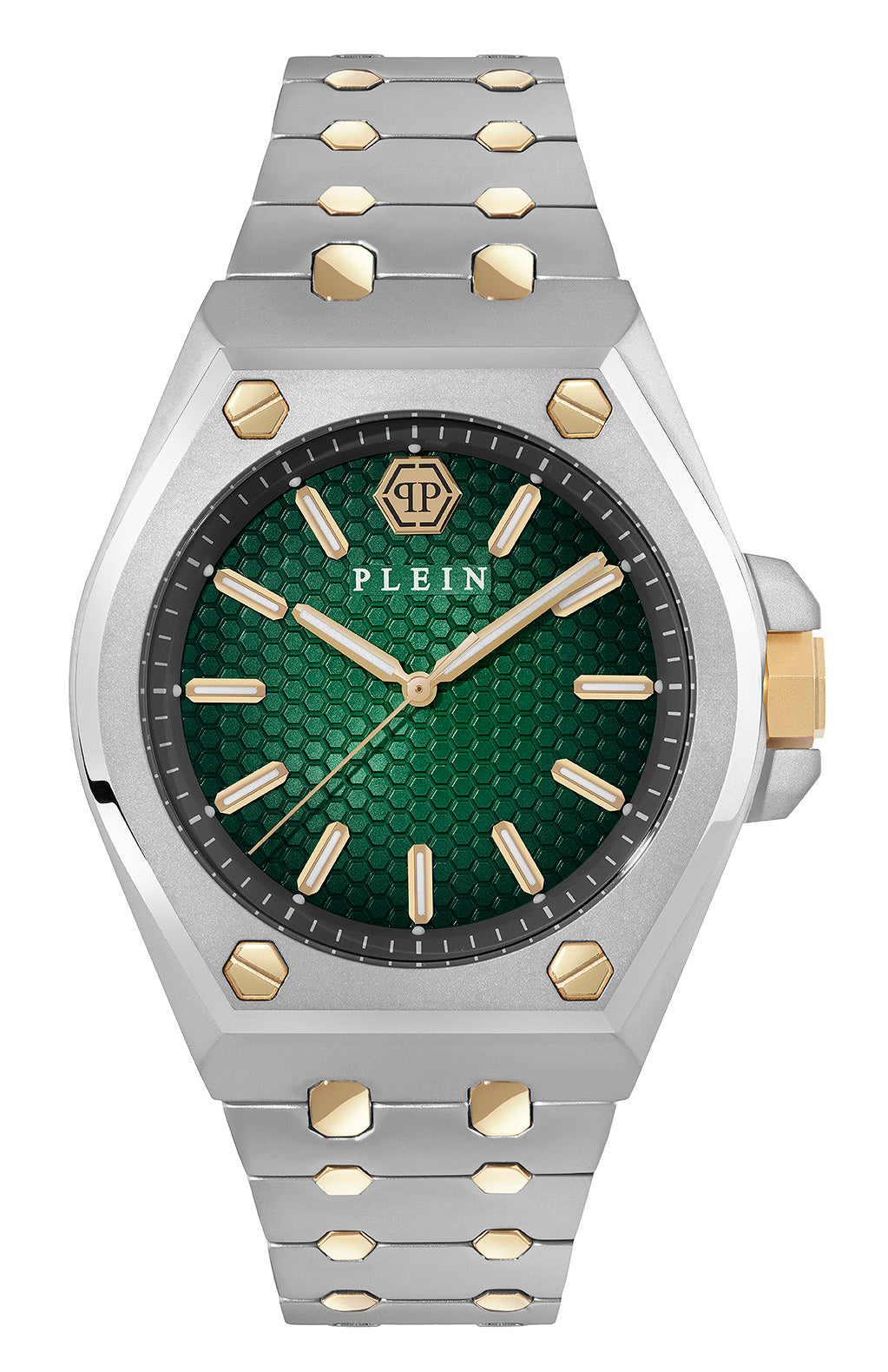 Philipp Plein Herren Uhr Analog Quarz PLEIN EXTREME GENT PWPMA0224 Edelstahl