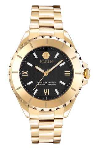 Philipp Plein Damen Uhr Analog Quarz PLEIN HEAVEN PWPOA0524 Edelstahl