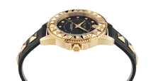 Laden Sie das Bild in den Galerie-Viewer, Philipp Plein Damen Uhr Analog Quarz PLEIN LADY ROCK PWPQA0224 Leder