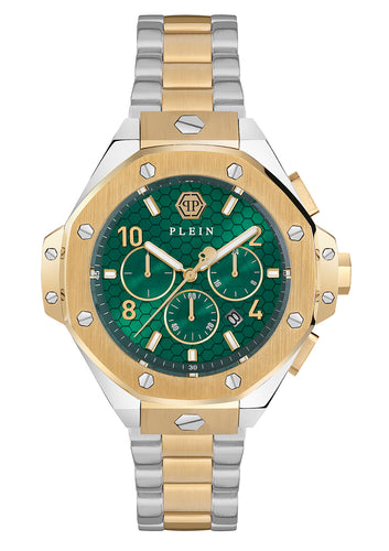 Philipp Plein Herren Uhr Analog Quarz PLEIN CHRONO ROYAL 46 MM PWPRA0324