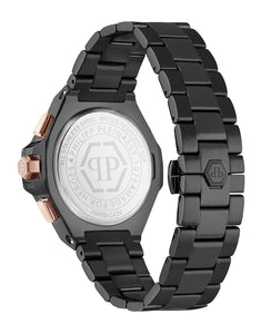 Philipp Plein Herren Uhr Analog Quarz PLEIN CHRONO ROYAL 46 MM PWPRA0424