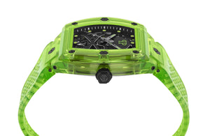 Philipp Plein Herren Uhr Automatik THE $KELETON CRYSTAL PWPTA0124