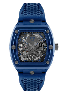 Philipp Plein Herren Uhr Automatik THE $KELETON CRYSTAL PWPTA0324