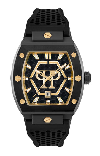 Philipp Plein Herren Uhr Analog Quarz The HEXAGON phantom PWPUA0224