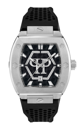Philipp Plein Herren Uhr Analog Quarz The HEXAGON phantom PWPUA0524
