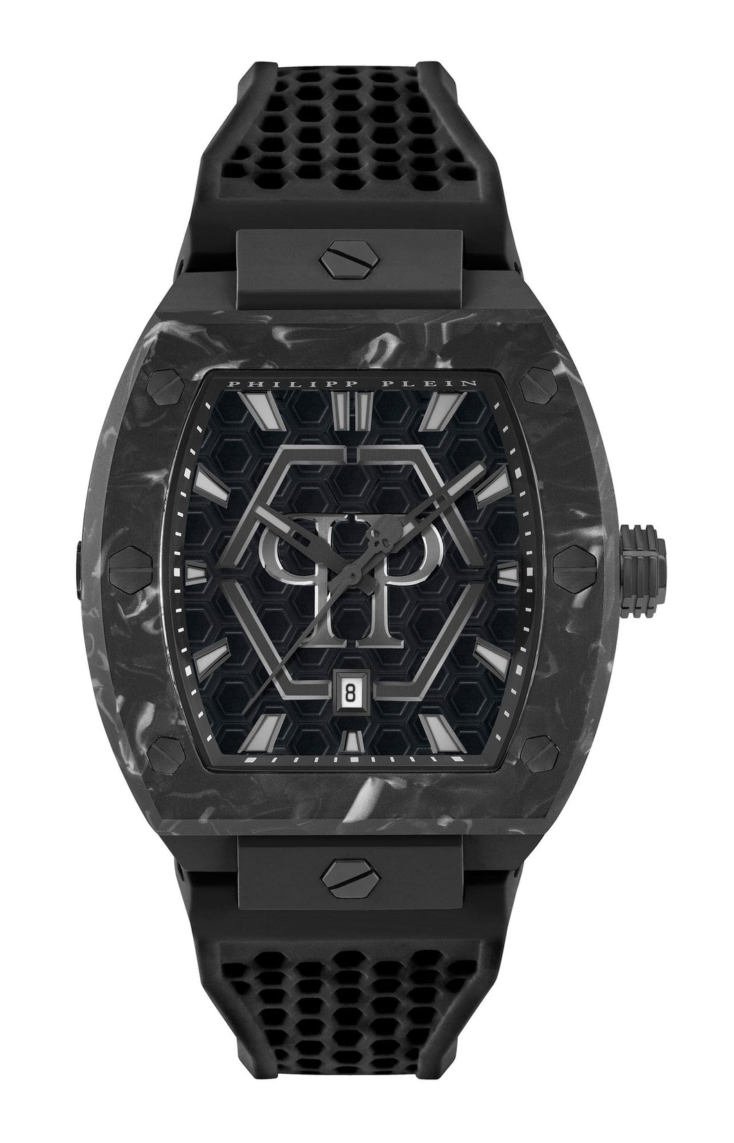 Philipp Plein Herren Uhr Analog Quarz The HEXAGON phantom PWPUA0624