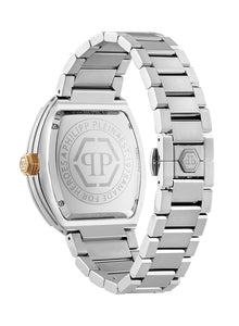 Philipp Plein Herren Uhr Analog Quarz The HEXAGON phantom PWPUA0825 Edelstahl