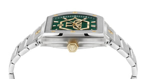 Philipp Plein Herren Uhr Analog Quarz The HEXAGON phantom PWPUA0825 Edelstahl