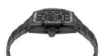 Laden Sie das Bild in den Galerie-Viewer, Philipp Plein Herren Uhr Analog Quarz The HEXAGON phantom PWPUA1125 Edelstahl
