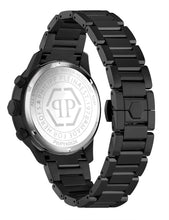 Laden Sie das Bild in den Galerie-Viewer, Philipp Plein Herren Uhr Analog Chronograph Quarz PLEINMETER PWPYA0624 Edelstahl