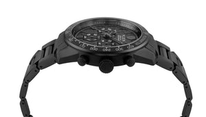 Philipp Plein Herren Uhr Analog Chronograph Quarz PLEINMETER PWPYA0624 Edelstahl