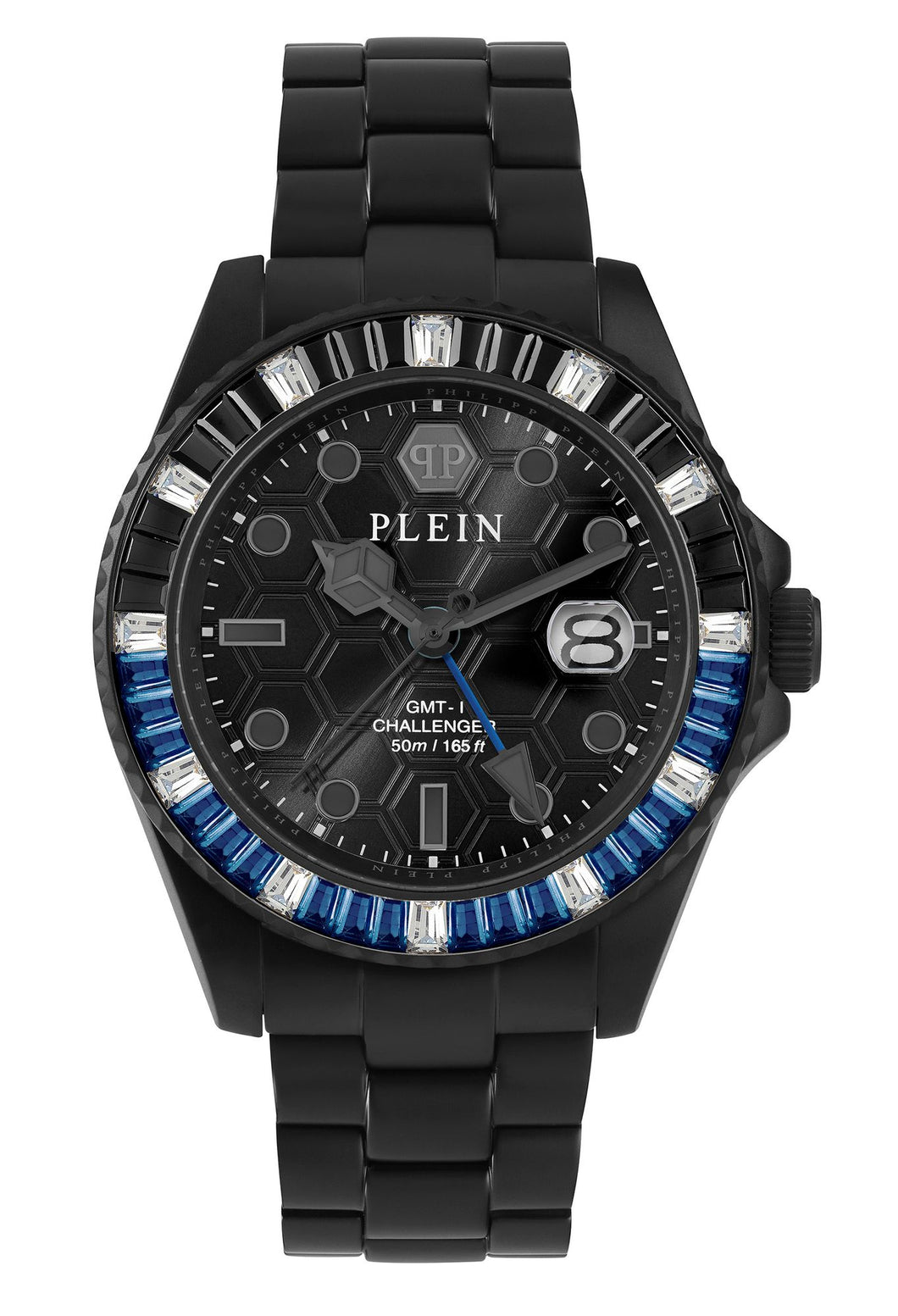 Philipp Plein Unisex Uhr Analog Quarz GMT-I CHALLENGER BAGUETTES PWPZA0324