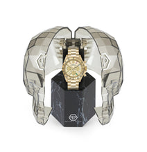 Laden Sie das Bild in den Galerie-Viewer, Philipp Plein Damen Uhr Analog Quarz Chrono NOBILE LADY PWSBA0223 Edelstahl