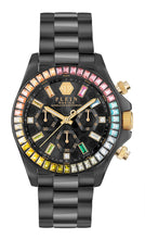 Laden Sie das Bild in den Galerie-Viewer, Philipp Plein Damen Uhr Analog Quarz Chrono NOBILE LADY PWSBA0623 Edelstahl