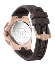 Laden Sie das Bild in den Galerie-Viewer, Philipp Plein Herren Uhr Analog Quarz Chrono OCTAGON PWTBA0223 Silikon