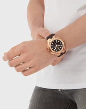 Laden Sie das Bild in den Galerie-Viewer, Philipp Plein Herren Uhr Analog Quarz Chrono OCTAGON PWTBA0223 Silikon