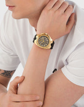 Laden Sie das Bild in den Galerie-Viewer, Philipp Plein Herren Uhr Analog Quarz Chrono OCTAGON PWTBA0423 Silikon
