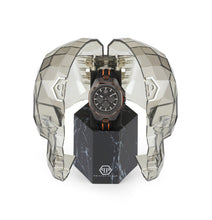 Laden Sie das Bild in den Galerie-Viewer, Philipp Plein Herren Uhr Analog Quarz Chrono OCTAGON PWTBA0523 Silikon