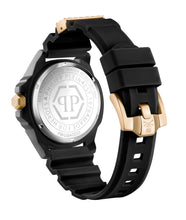 Laden Sie das Bild in den Galerie-Viewer, Philipp Plein Herren Uhr Analog Quarz THE $KULL ECOCERAMIC PWUBA0223 Silikon