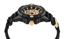 Laden Sie das Bild in den Galerie-Viewer, Philipp Plein Herren Uhr Analog Quarz THE $KULL ECOCERAMIC PWUBA0223 Silikon